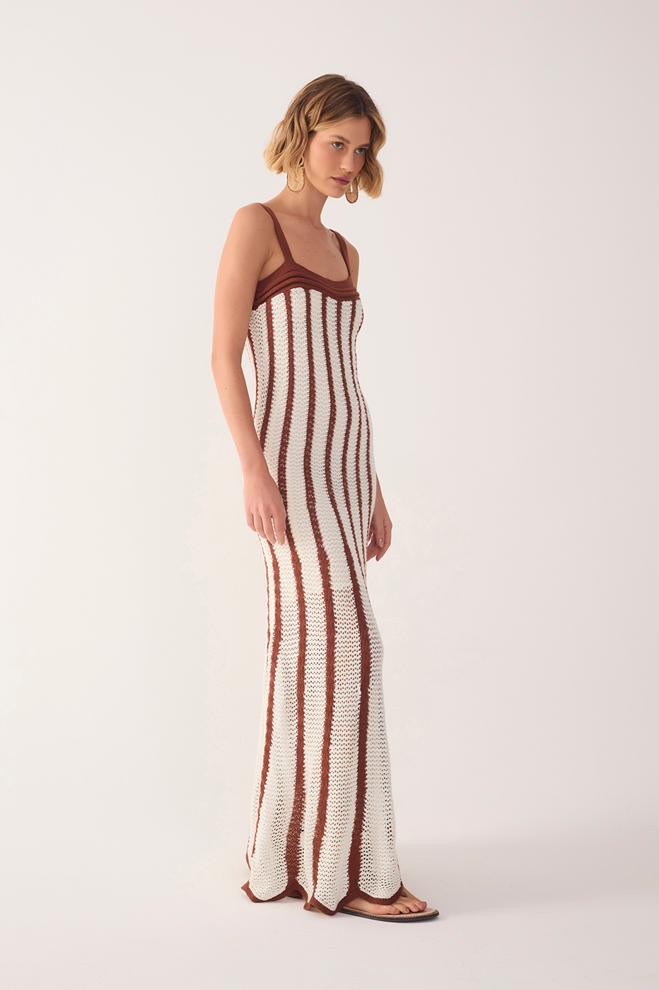 Bicolor Knitted Dress_3