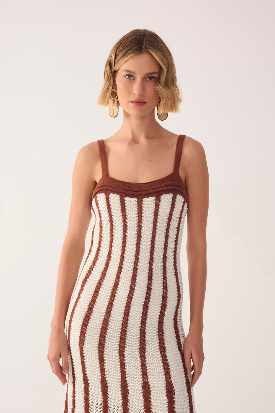 Bicolor Knitted Dress_4