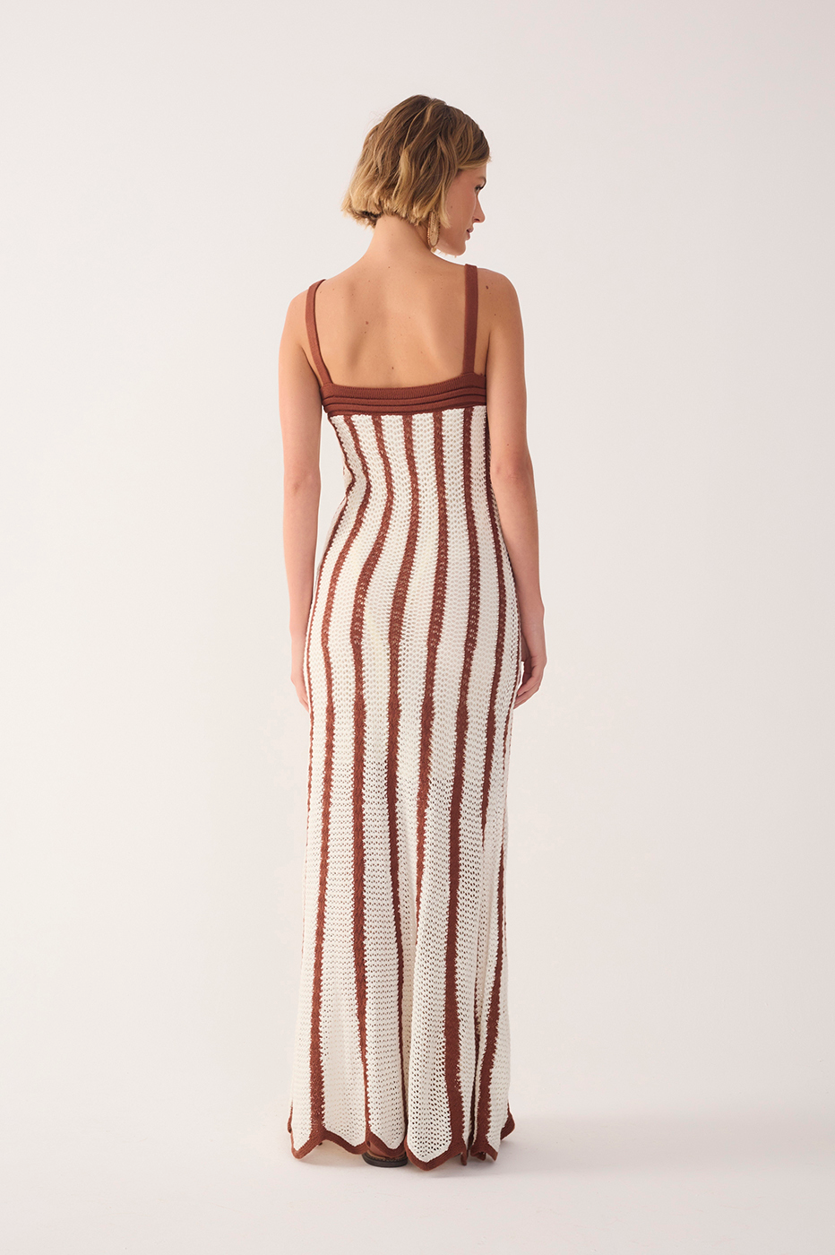 Bicolor Knitted Dress_5