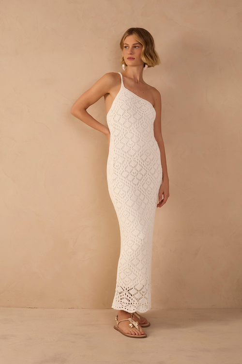 ladies maxi dresses Women's Cream Draped Dress boho summer maxi dress main image 0