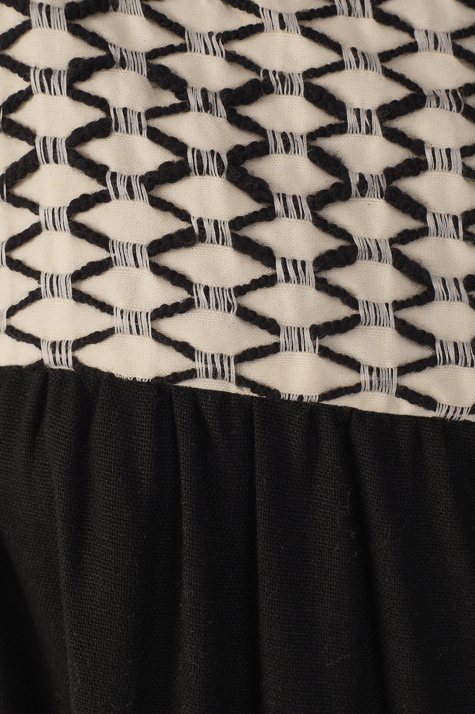 Vestido Cropped Linho Pala Bordada_7