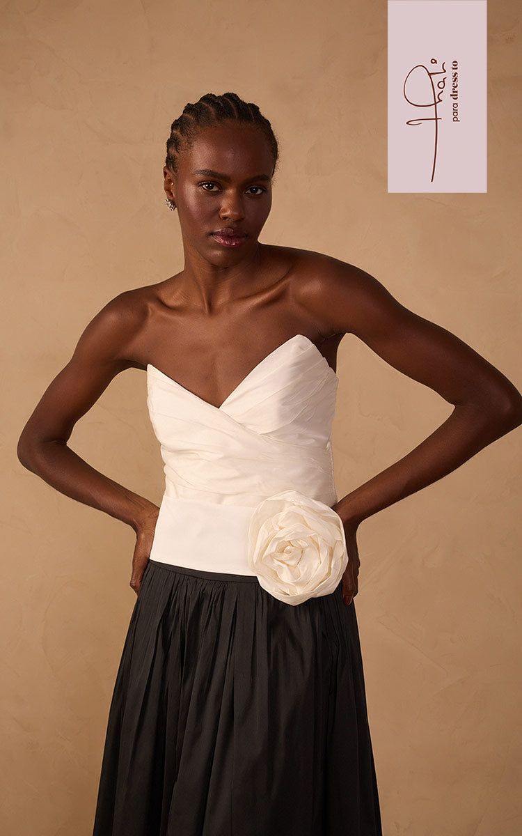 Taffeta Flower Removable Sash Set_3