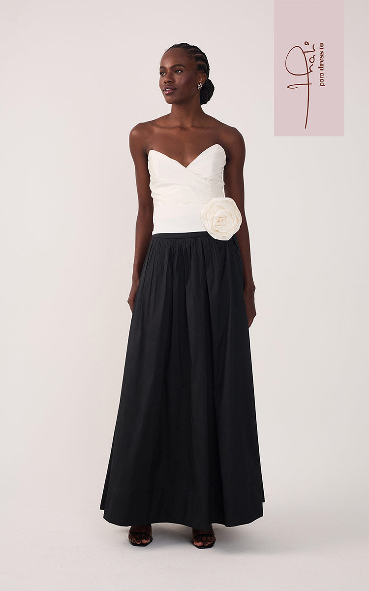 Taffeta Flower Removable Sash Set_4