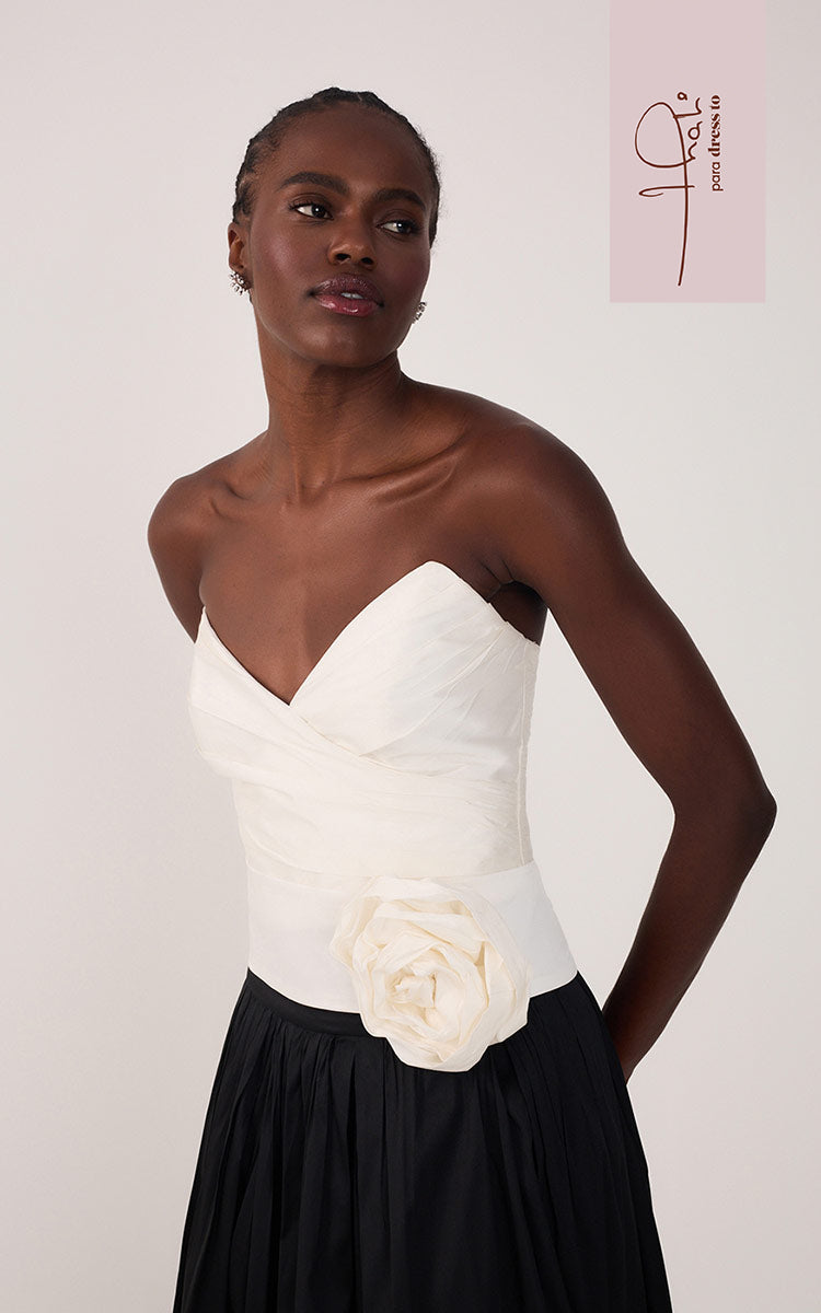 Taffeta Flower Removable Sash Set_6