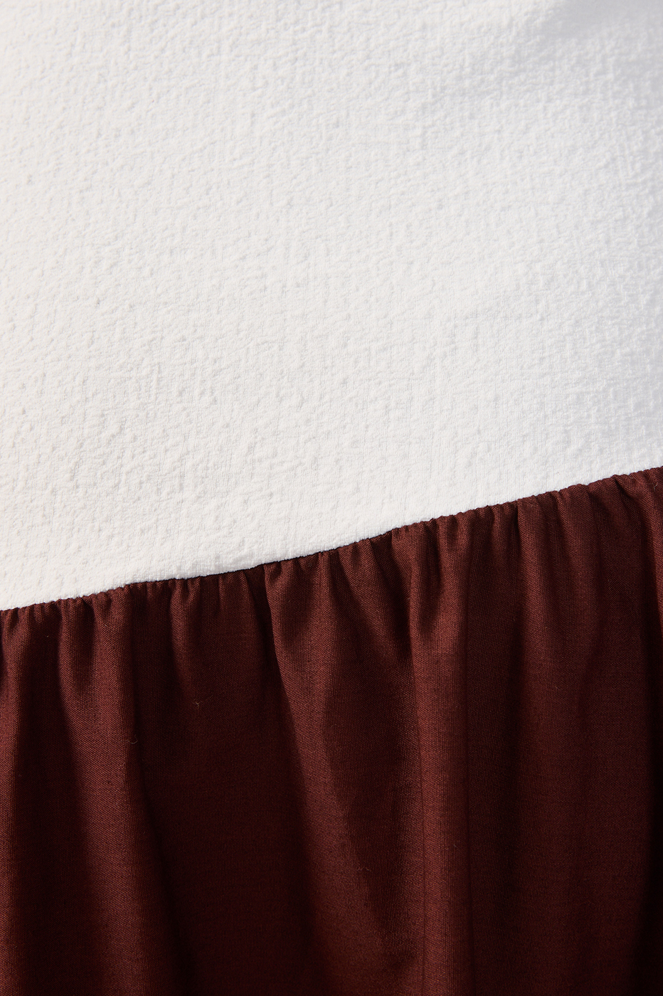Brown Bicolor One-Shoulder Maxi Dress_6
