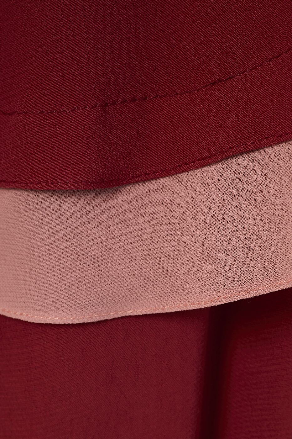 Cropped Bicolor Crepe Dress_6