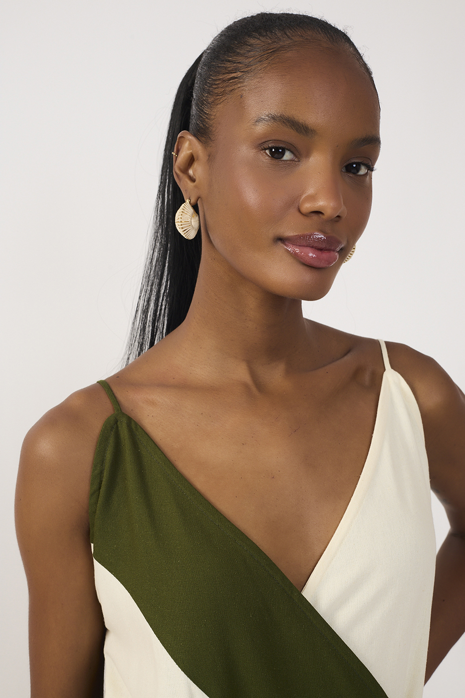 Cropped Linen Cachecoeur Dress_5