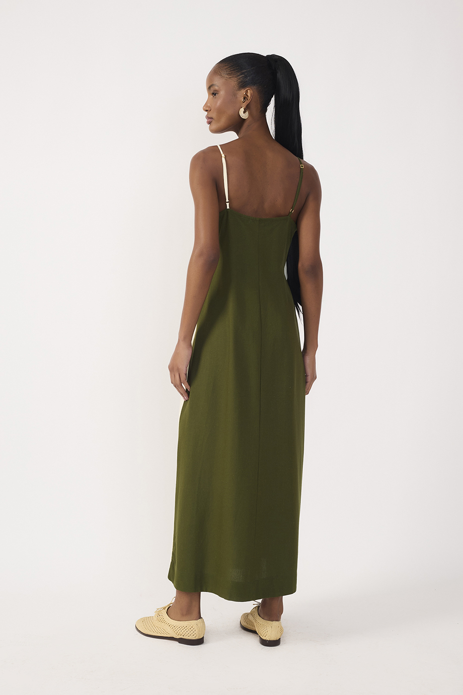 Cropped Linen Cachecoeur Dress_6