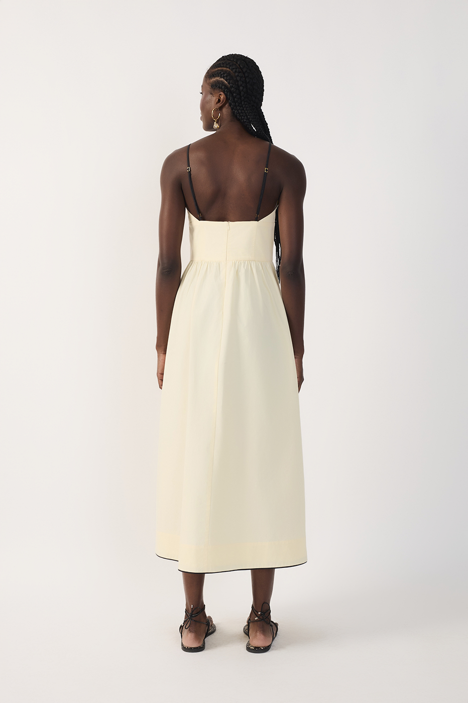 Embroidered Cotton Midi Dress_7