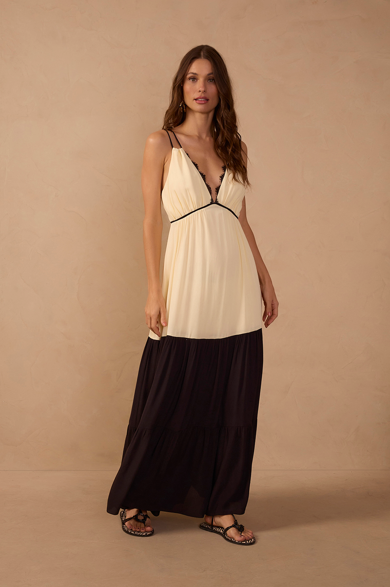 Lace-Trim Maxi Dress_1