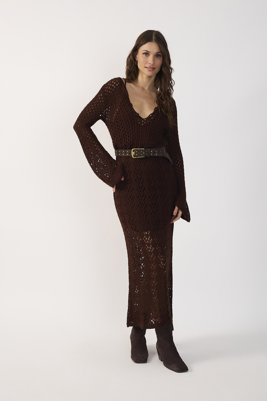 Vintage Cropped Knit Dress_2