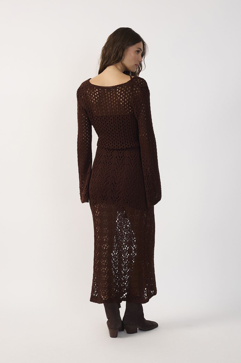 Vintage Knit Midi Dress_7