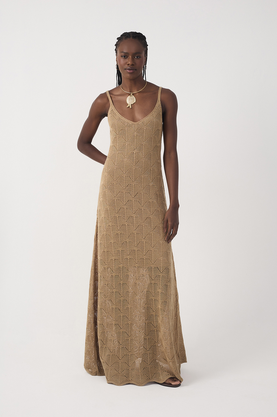 Solar Lurex Knit Dress_2