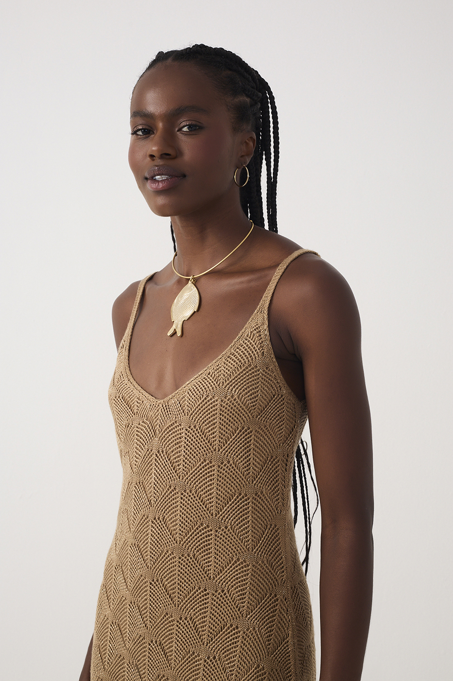 Solar Lurex Knit Dress_3