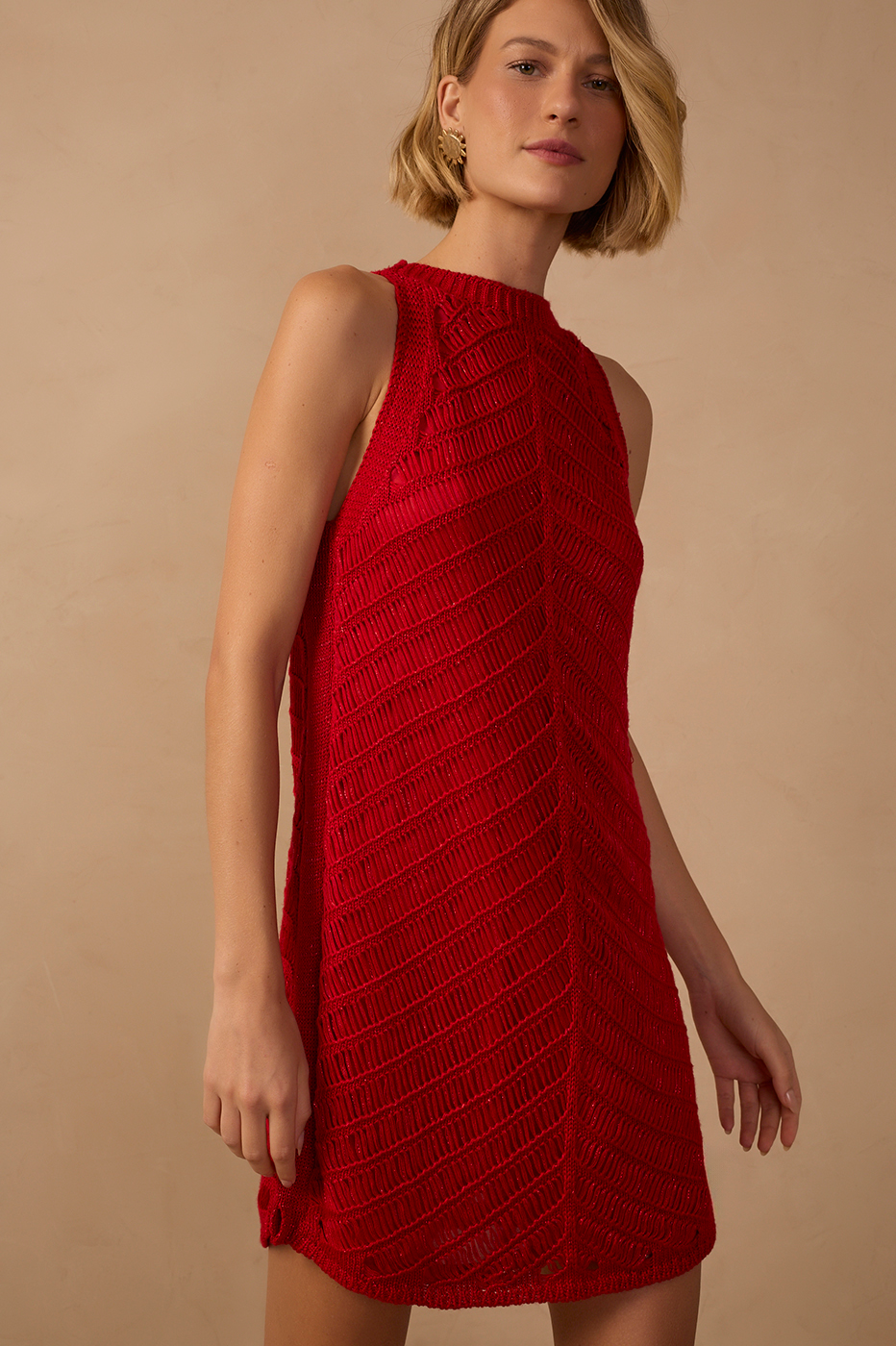 Resort Knit Mini Dress_1