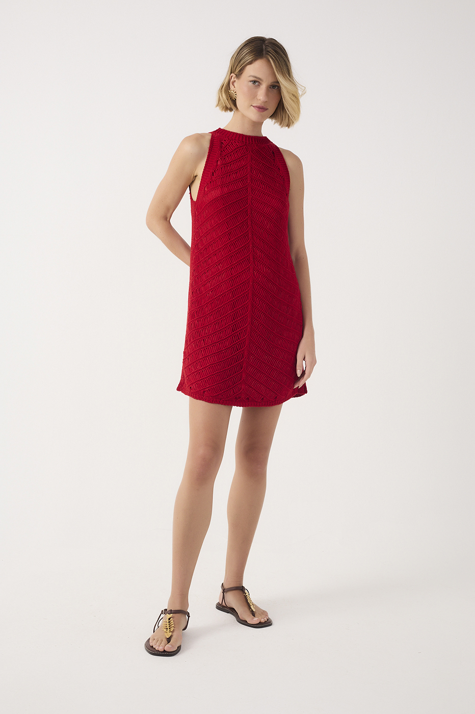 Resort Knit Mini Dress_2