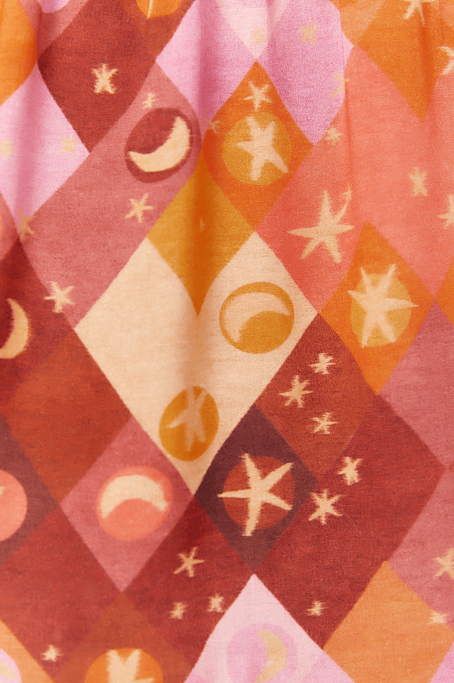 CHEMISE LUNA PRINT DRESS_5