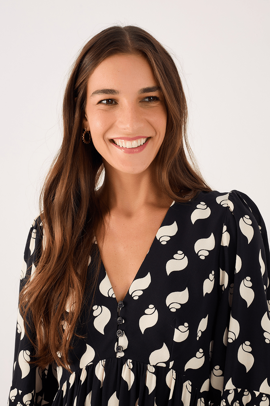 Crepe Dress In Coastal Print_4