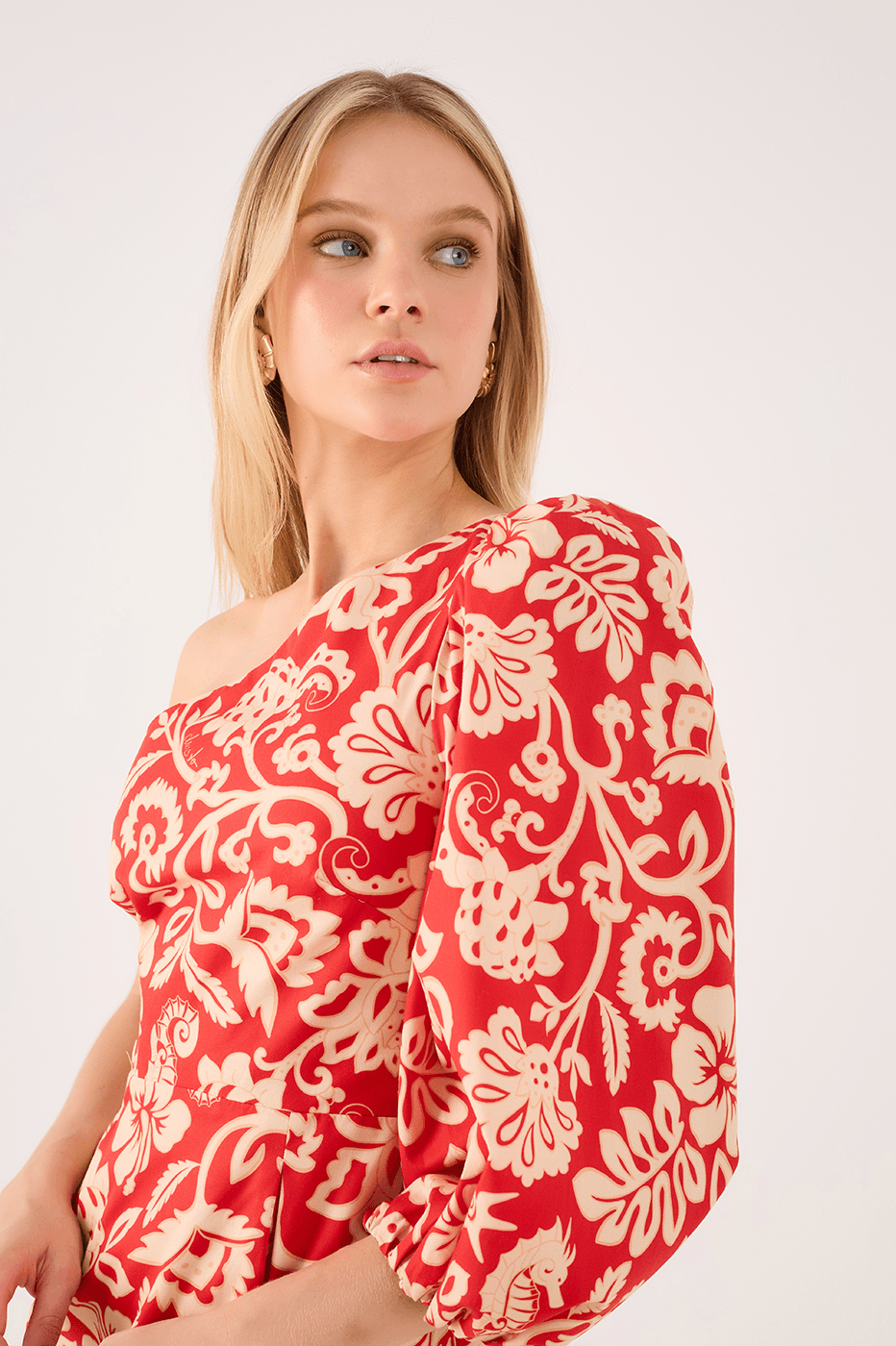 Dress In Summer Print