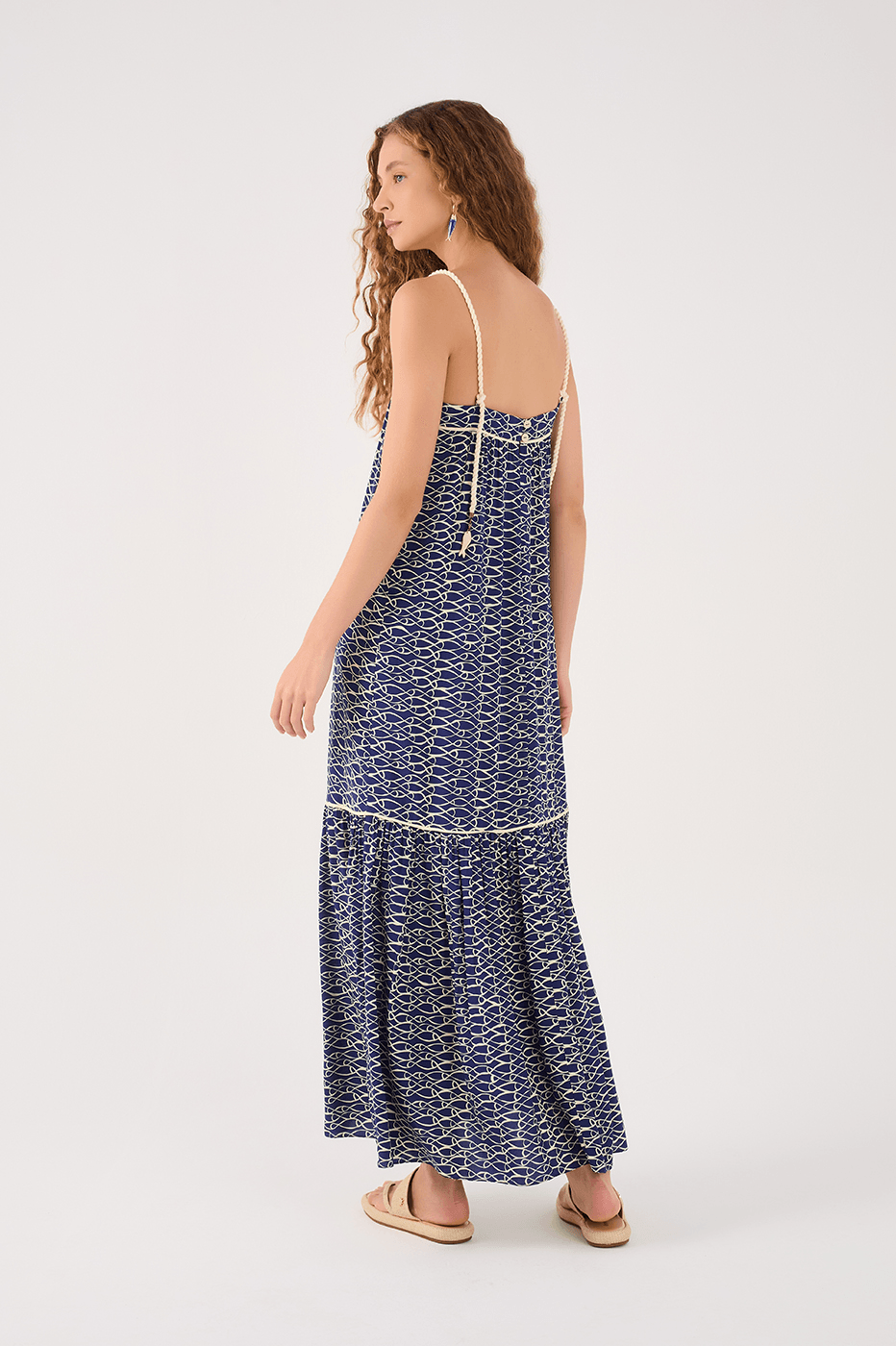 Net Print Maxi Dress_7