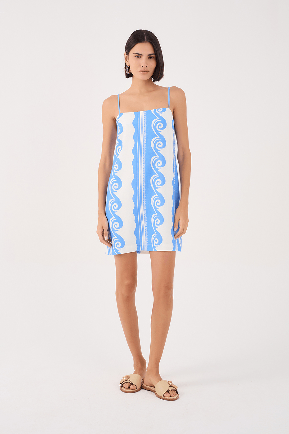 Ocean Print Mini Dress_2