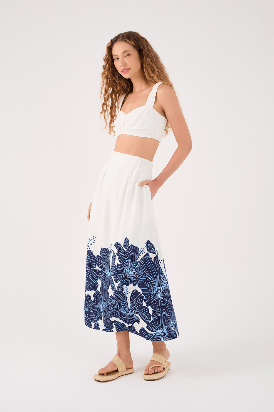 Hibiscus Set (top & Skirt)_2