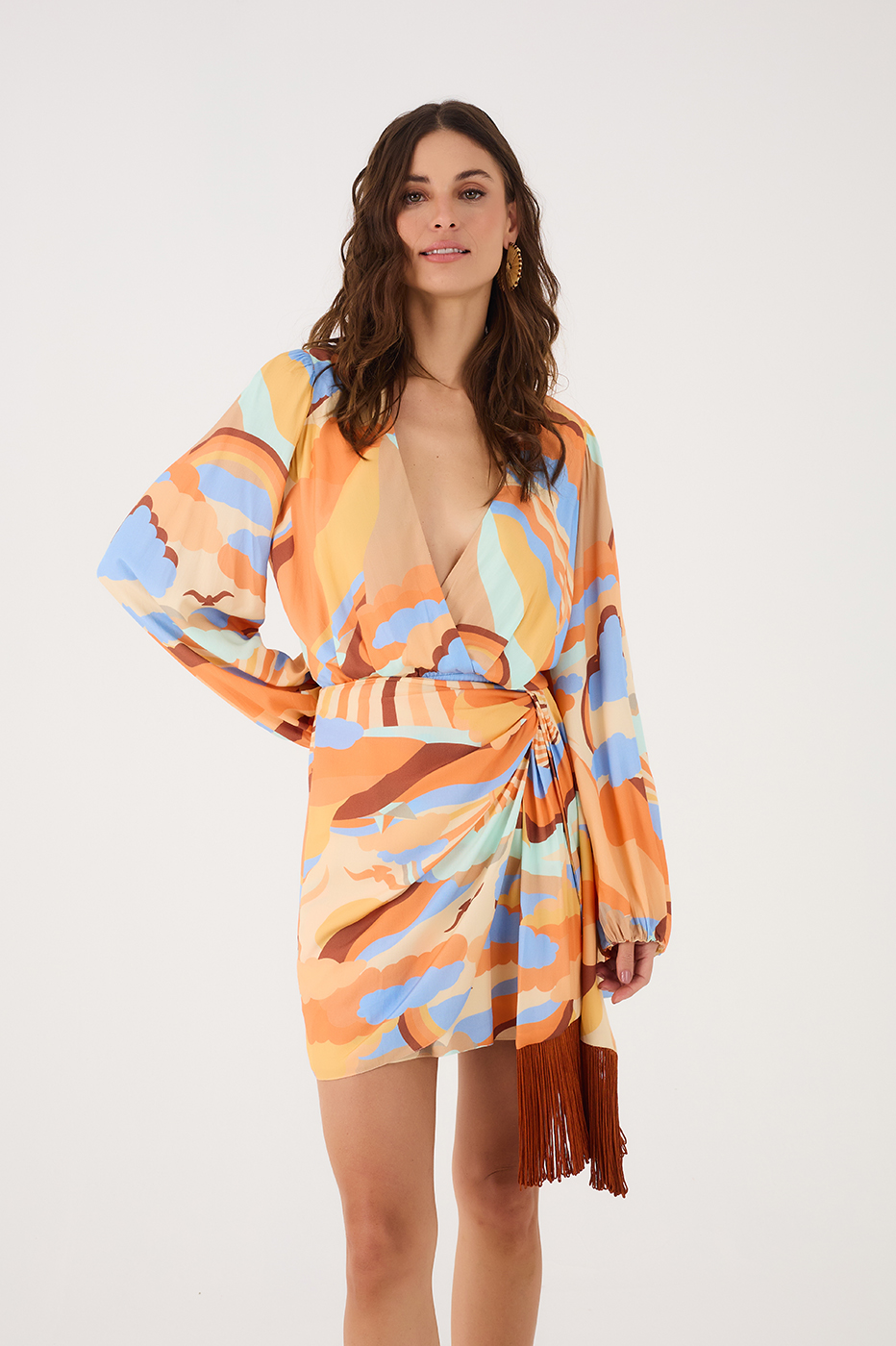 Dress In Sunset Print_2