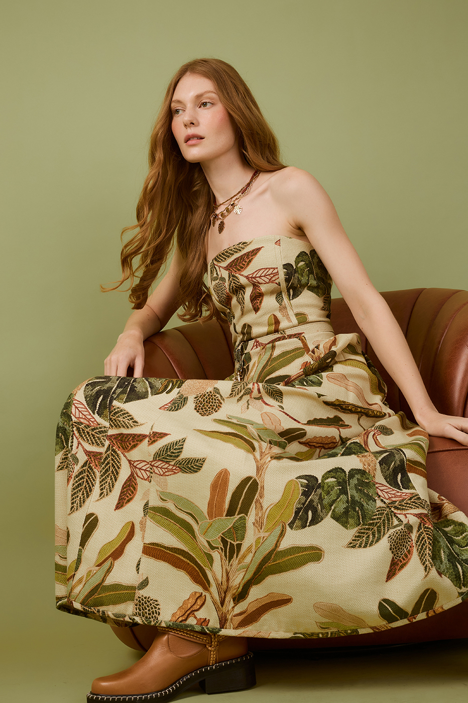 Tropikat Print Maxi Dress_1