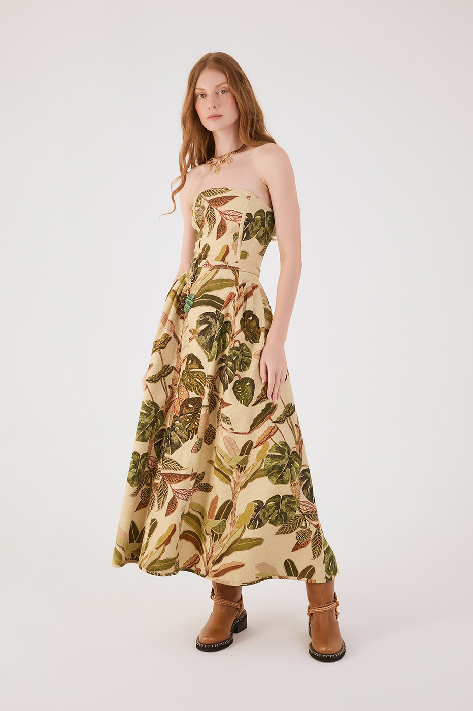 Tropikat Print Maxi Dress_2