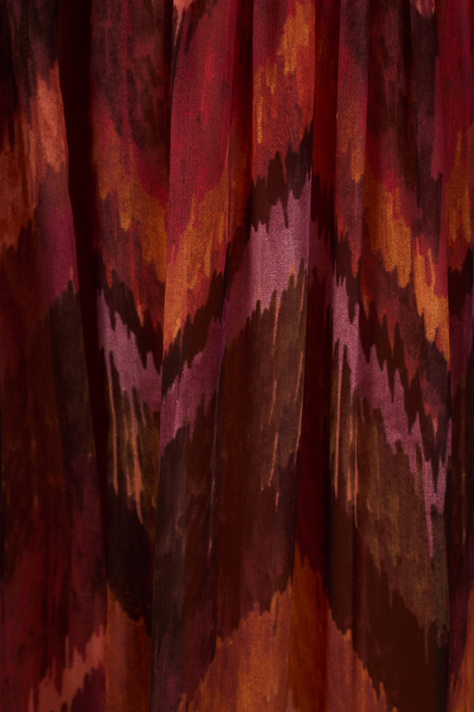 Boho Ikat Print Dress