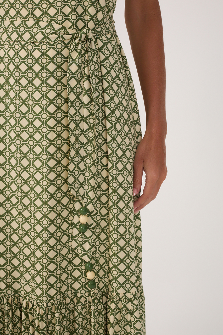 Cropped Amanhecer Print Dress_5