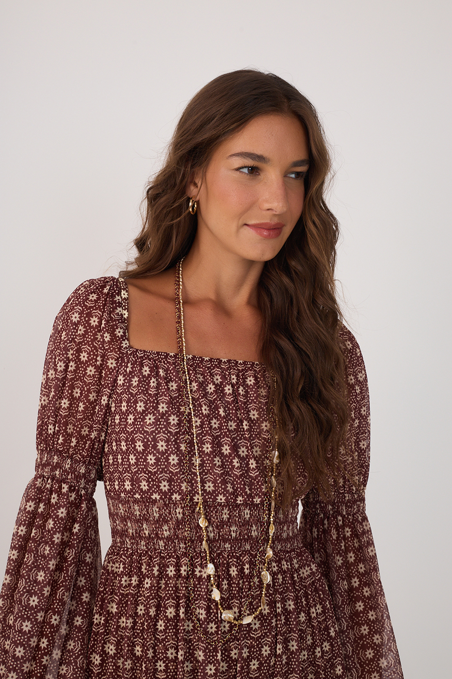 Vestido Bata Estampa Essência_4