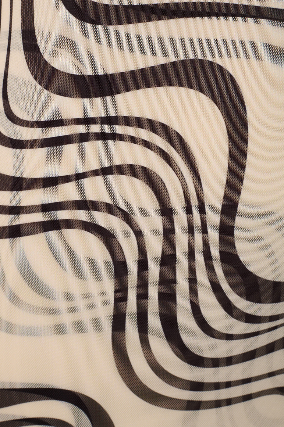 Fluir Print Tulle Maxi Dress