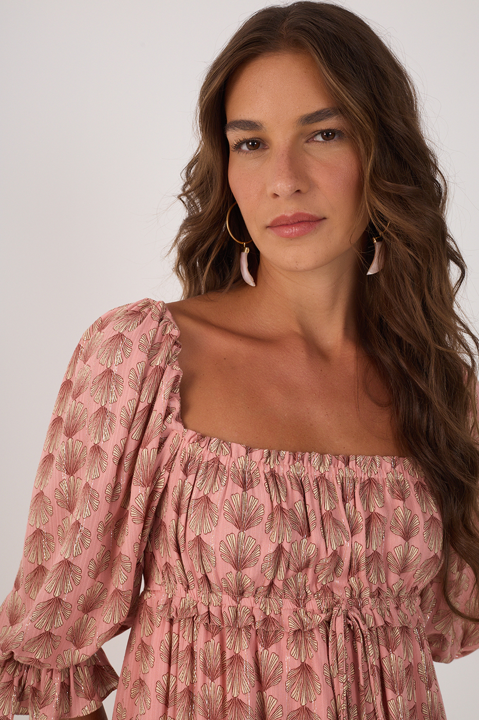 Vestido Lurex Estampa Maresia_5