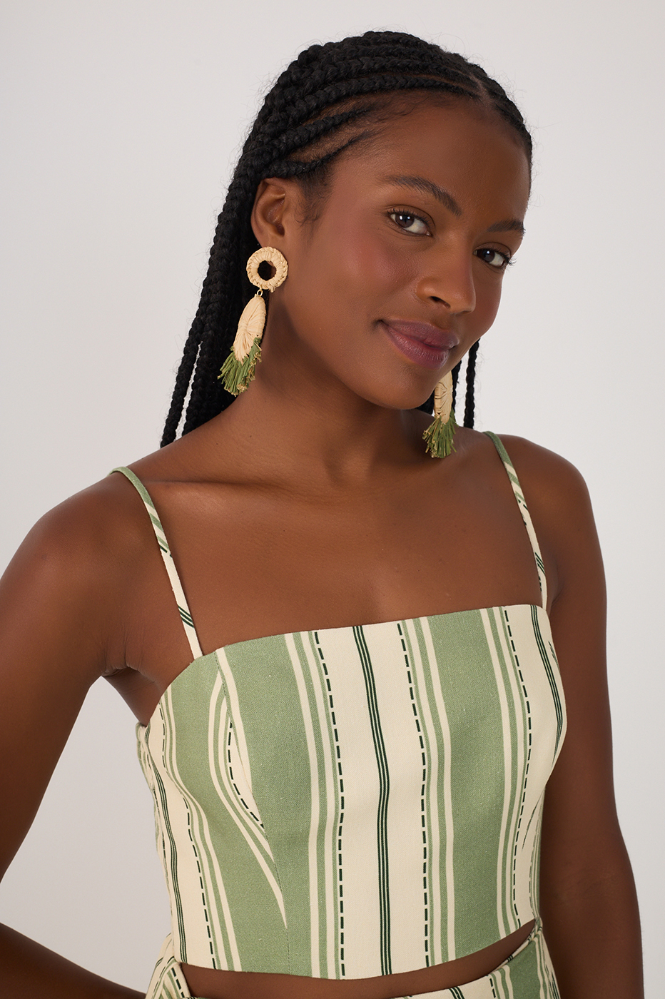 Vestido Midi Estampa Descanso Verde_4