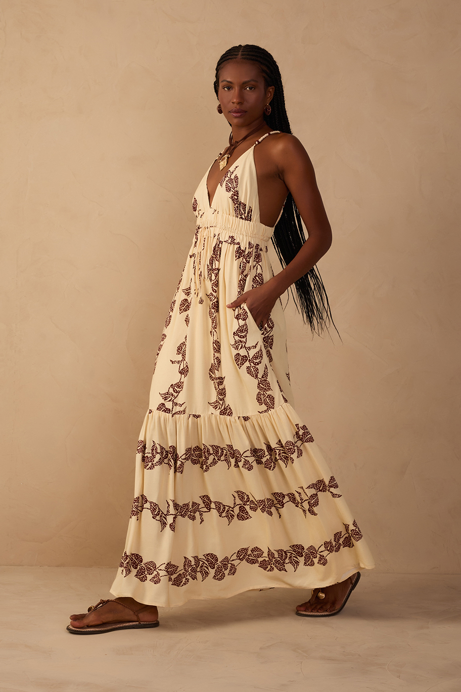 Long Cambraia Inspira Print Dress_1