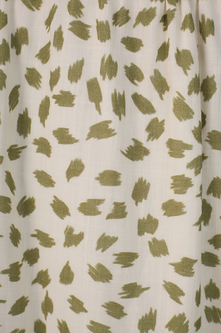 Cropped Poá Folhagem Print Dress_7