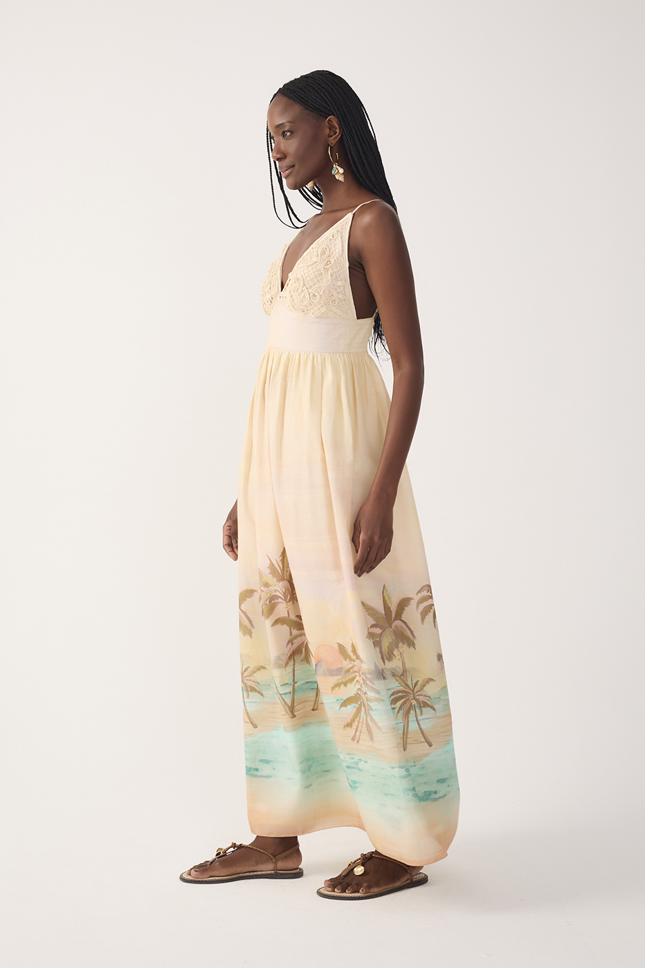 Vestido Cropped Bordado Estampa Veranil_3