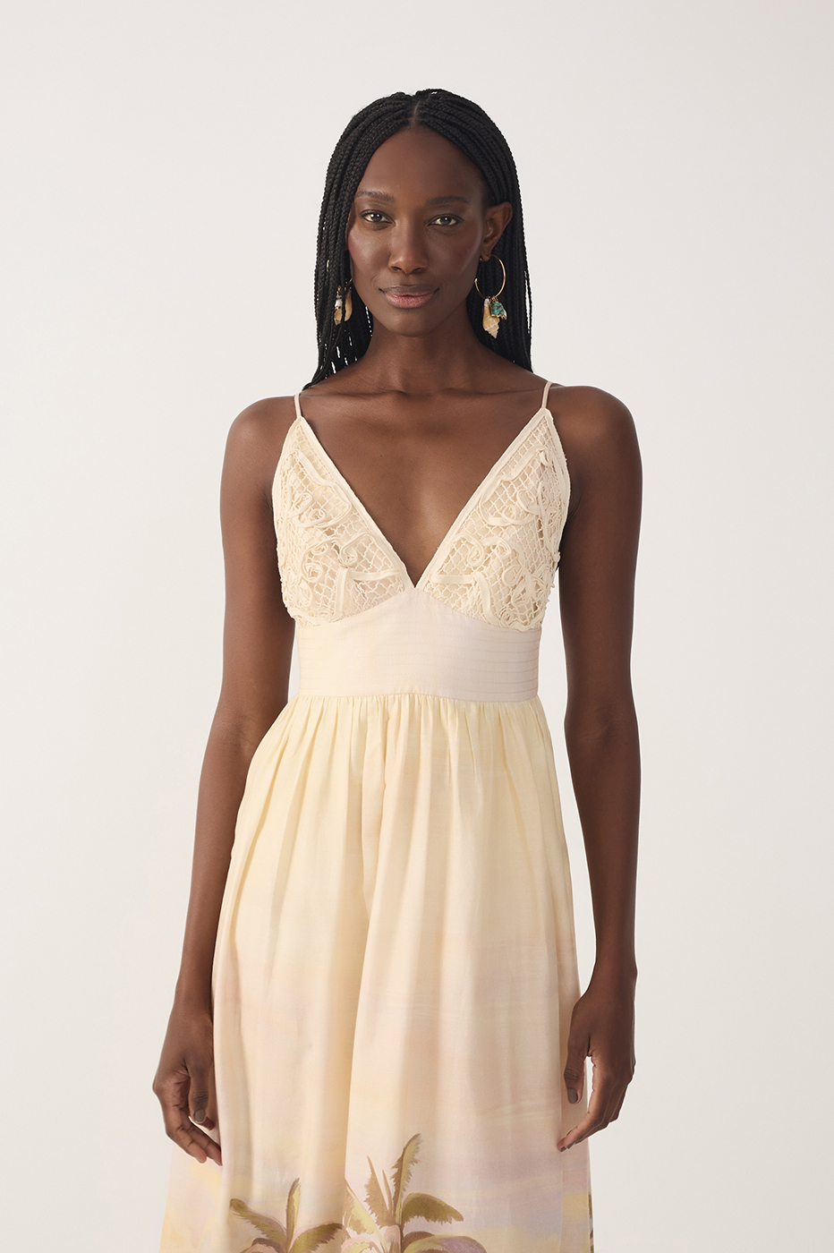 Vestido Cropped Bordado Estampa Veranil_4