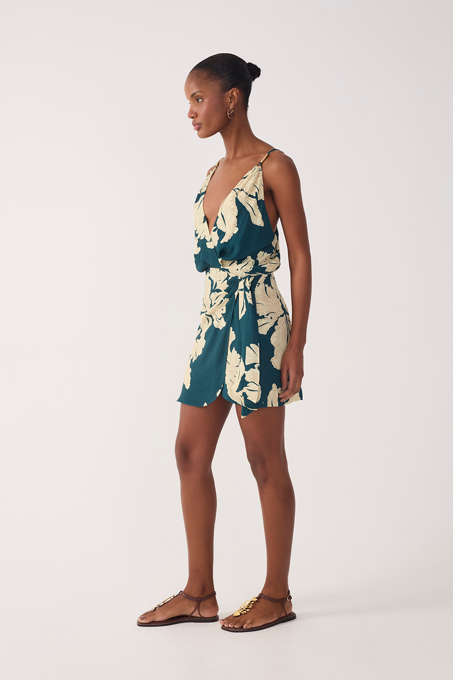 Print Pétala Verde Dress_3