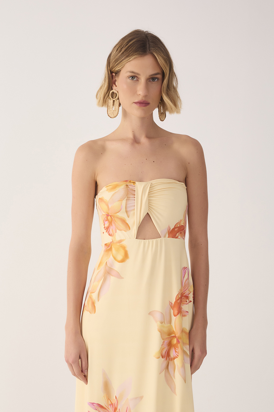 Beta Print Jersey Dress