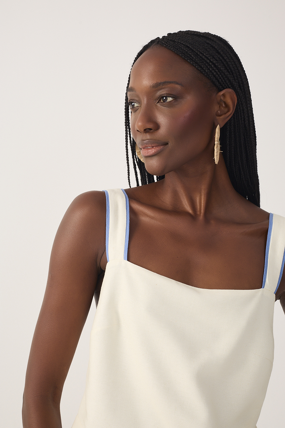 Off-White Mergulho Top and Wrap Maxi Skirt Set_5