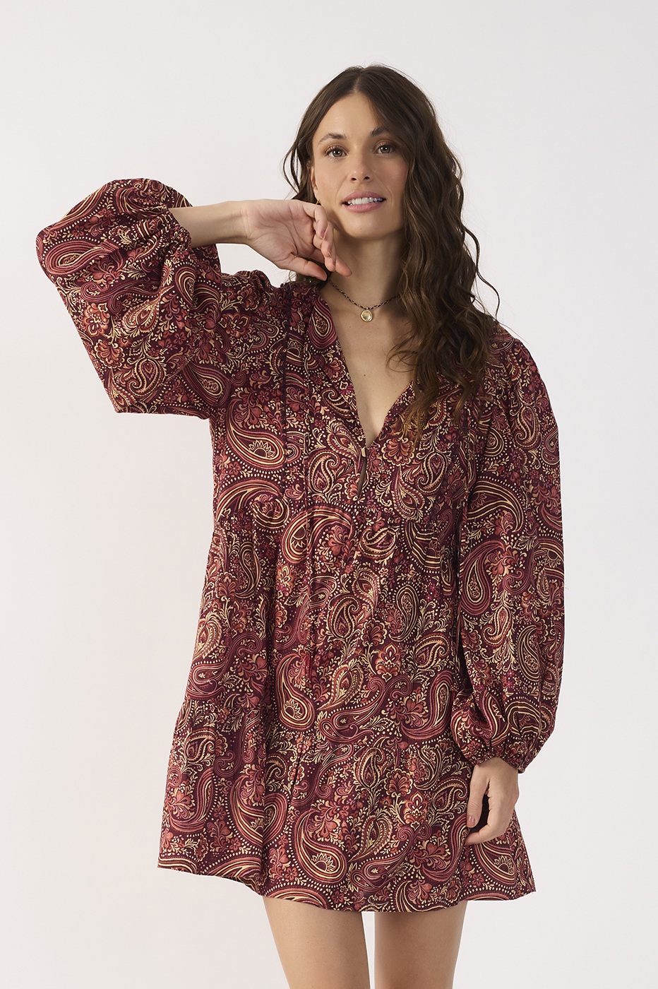 Noite de Inverno Print Dress_4