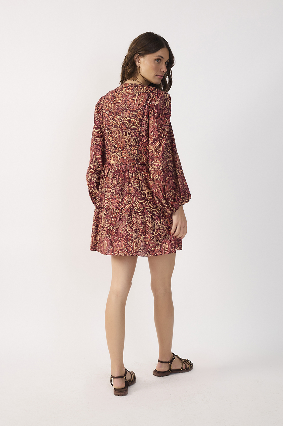 Noite de Inverno Print Dress_6