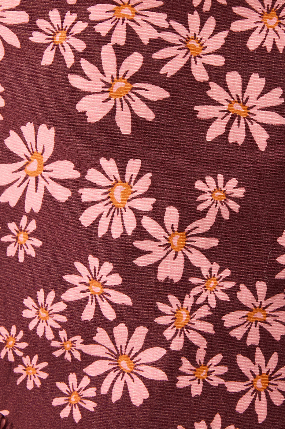 Vestido Cropped Estampa Margaridas Rosa_6