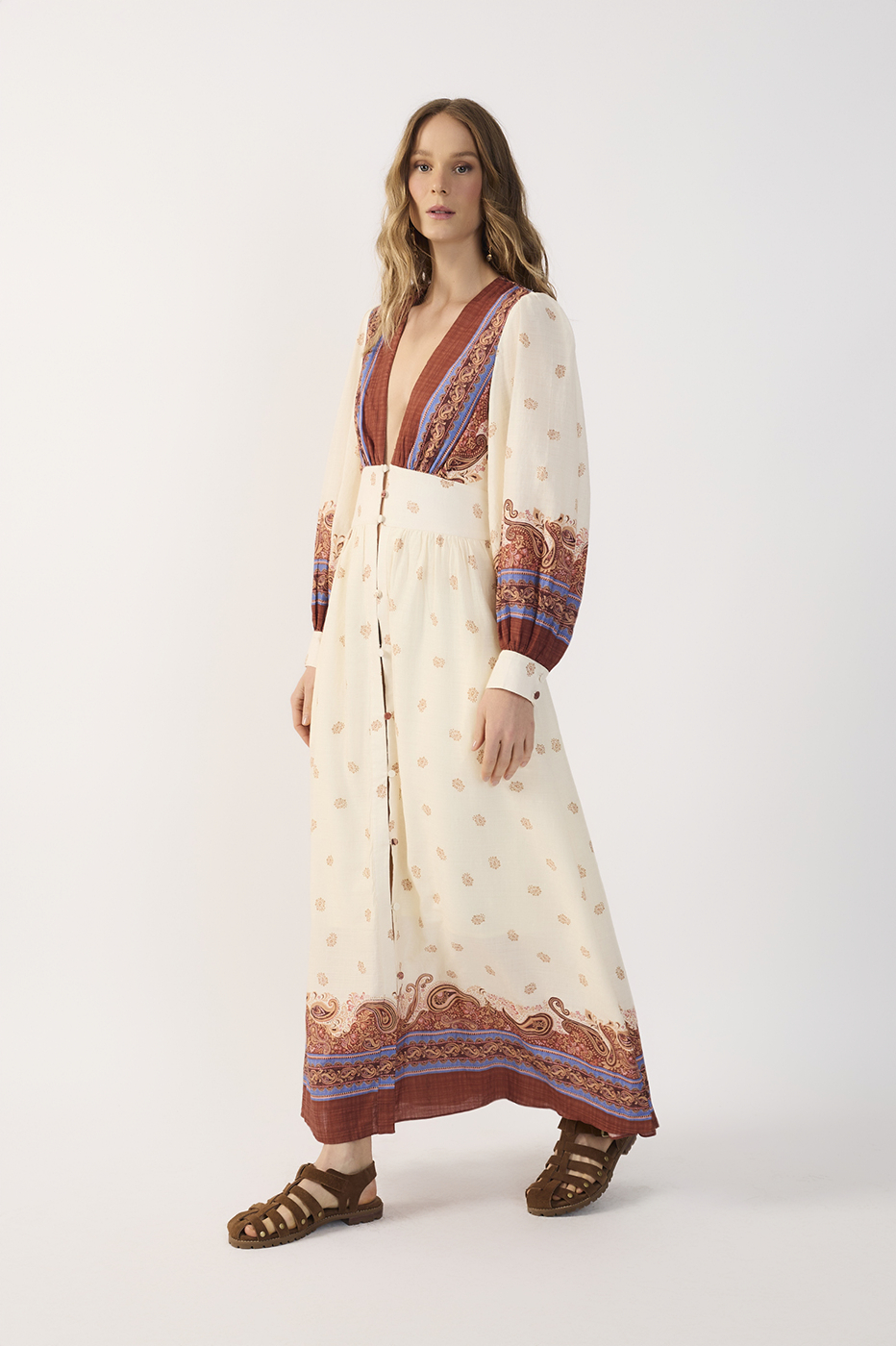 Cropped Poema Print Dress_3