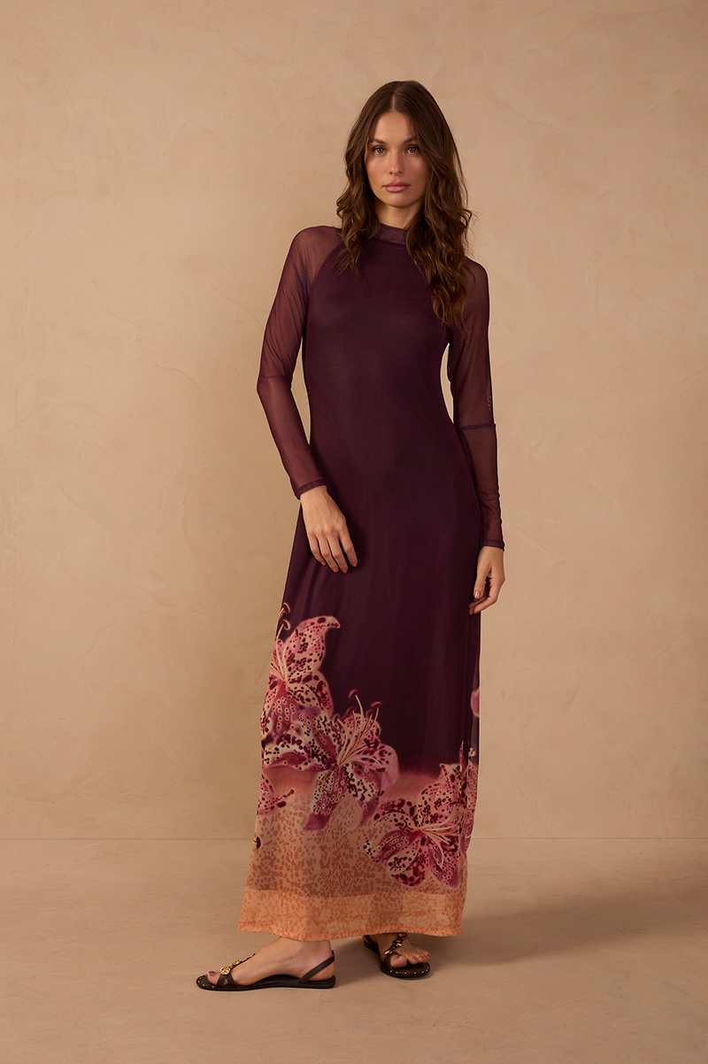 Botanica Mesh Maxi Dress_1