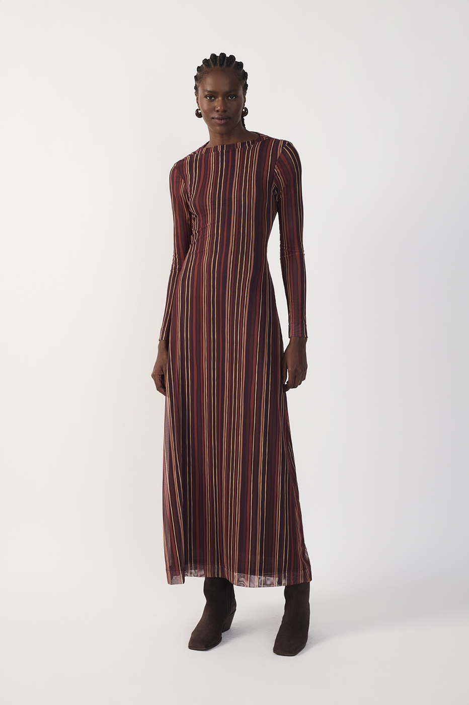 Tulle Fio de Luz Print Dress_2
