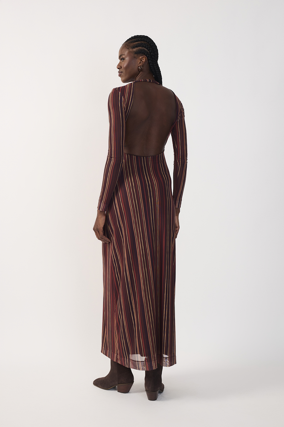 Tulle Fio de Luz Print Dress_6