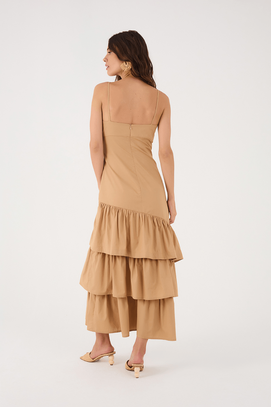 Cotton Ruffle Dress